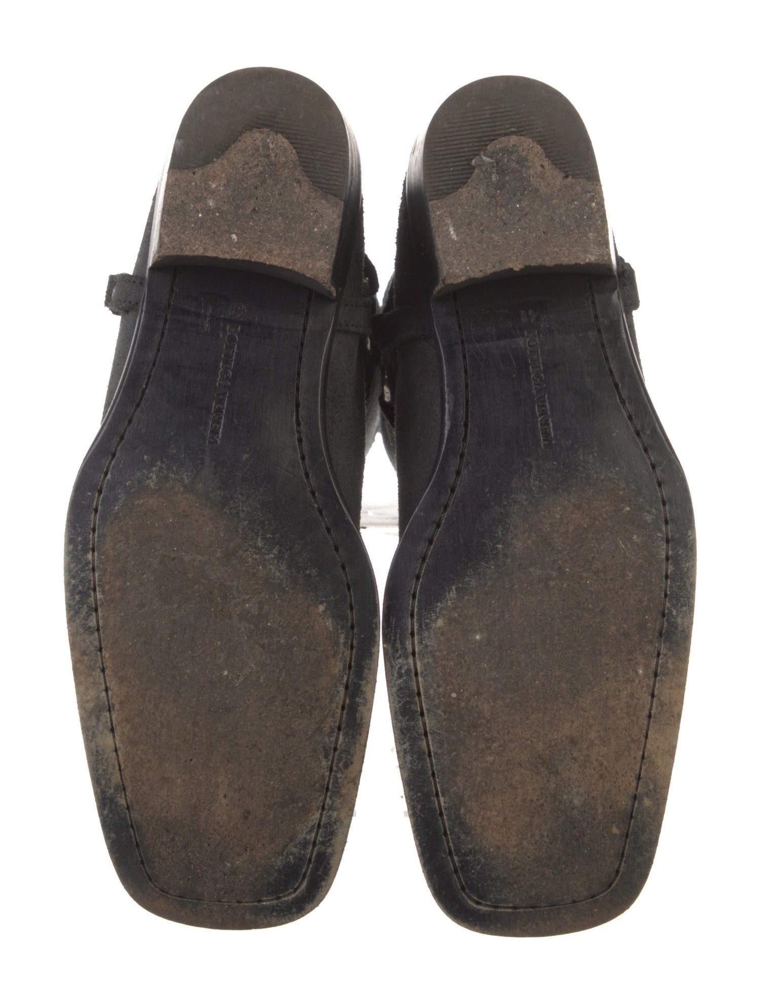 Bottega Veneta Intrecciato Weave Suede Riding Boots